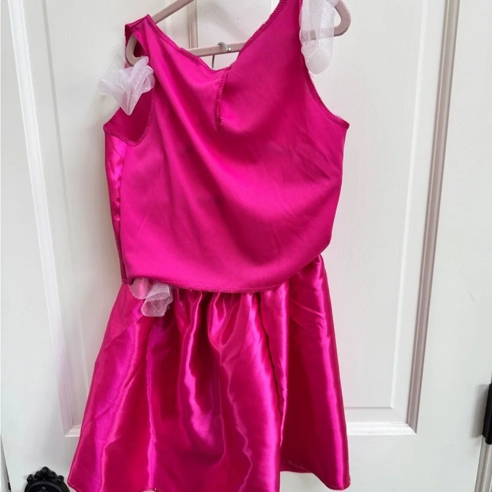 NWOT Disney Girls Size 4 - 6 Aurora Sleeping Beauty Costume 2 Piece Dress